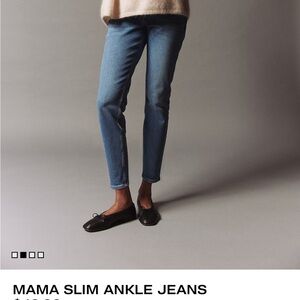 H&M MAMA Maternity denim - blue (S)